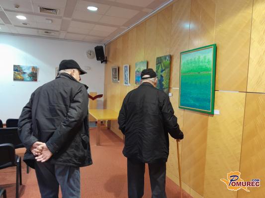 FOTO: Slikarji iz Pomurja predstavili dela z likovnih kolonij