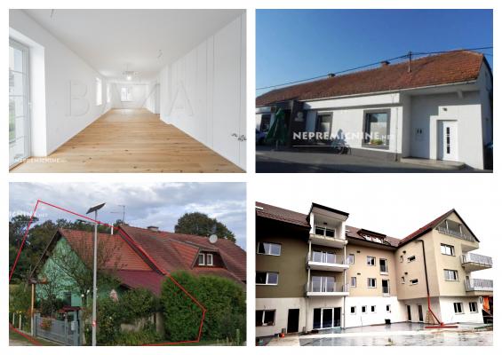 V Pomurju se prodajajo te nepremičnine