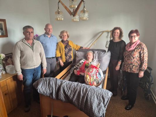FOTO: Prekmurka Jolanka Flisar praznovala 100 let