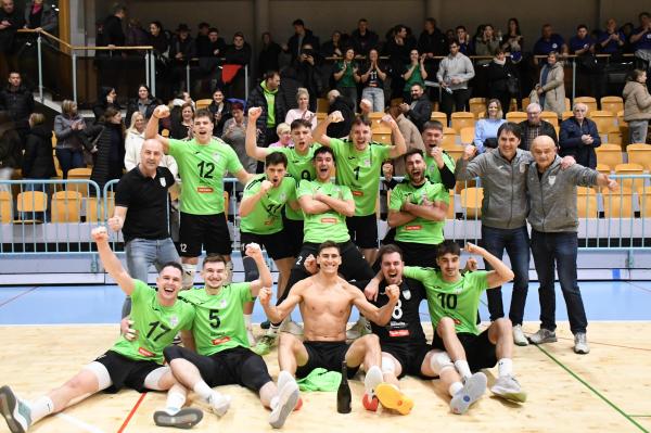 FOTO: Prekmurci po zmagi nad Fužinarjem pripravljeni na četrtfinale