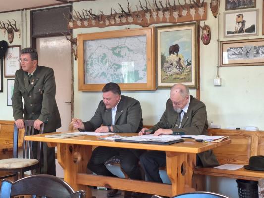 FOTO: Lovska družina Mala Nedelja nadaljuje pot z istim vodstvom