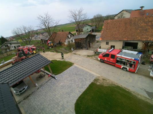 FOTO: V Prlekiji zazvenele sirene, kaj se je dogajalo?