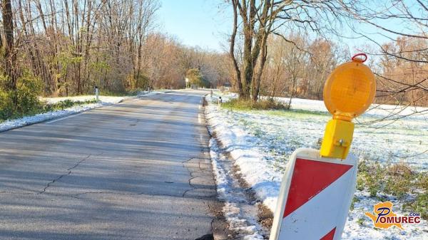 VIDEO: Zimske razmere najbolj prizadele Noršinsko cesto