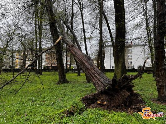 Včeraj najmočnejši sunek vetra izmerili v Murski Soboti