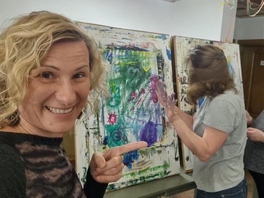 Anita Pertoci: »Slikanje je bližnjica do naše podzavesti«