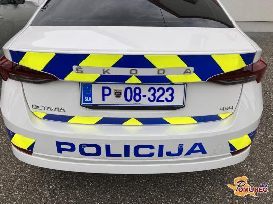 Na avtocesti odkrit ukraden BMW, štiri osebe poškodovane v nasilnem napadu