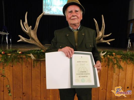 FOTO: Jožef Maučec, lovec, ki se vedno rad vrača v domače kraje