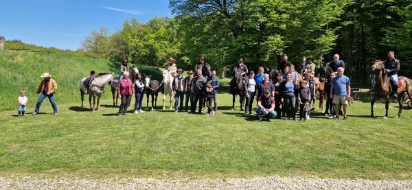 FOTO: Blagoslov konj ob prazniku svetega Jurija združil tradicijo, vero in ljubezen do konj