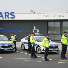 FOTO in VIDEO: Maraton nadzora hitrosti tudi v Pomurju, na terenu osem patrulj