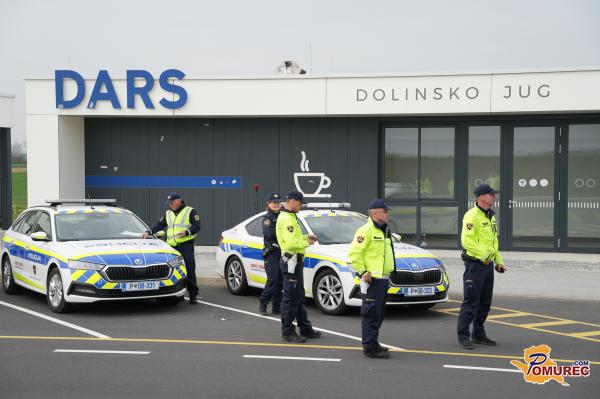 FOTO in VIDEO: Maraton nadzora hitrosti tudi v Pomurju, na terenu osem patrulj