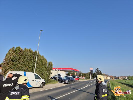 FOTO in VIDEO: V Ključarovcih pri Ljutomeru napadli bankomat, bombni tehniki odstranjujejo eksploziv