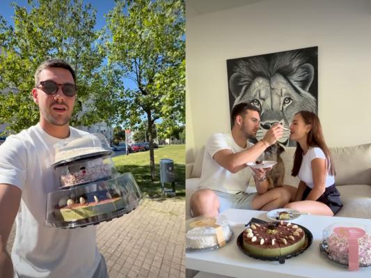 VIDEO: Kaja in Karlo sta praznovala šest mesecev zveze, tako jo je presenetil