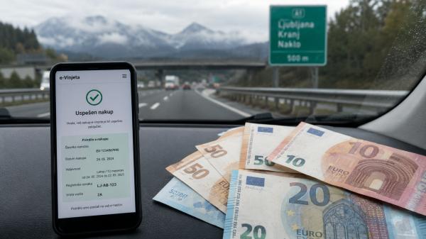 Država pomaga pri nakupu vinjete: preverite, ali tudi vam pripada vračilo