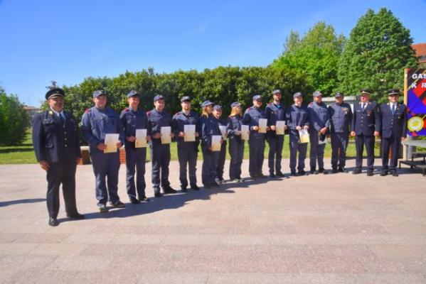 FOTO: Gasilska zveza Križevci bogatejša za novo generacijo operativnih gasilcev 