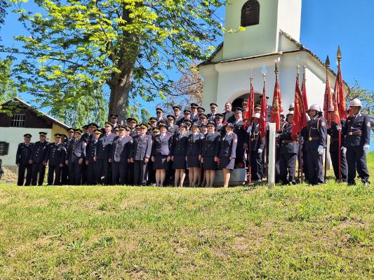 FOTO: V Kramarovcih počastili zavetnika gasilcev