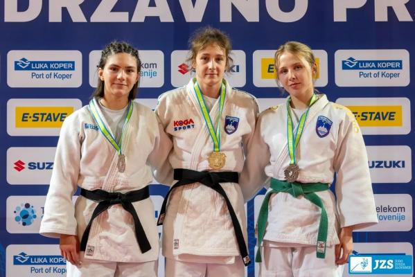 FOTO: Judoistka iz Prlekije do naslova državne prvakinje