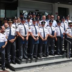 FOTO: Ob dnevu policije v Murski Soboti podelili številna priznanja, kdo jih je prejel?