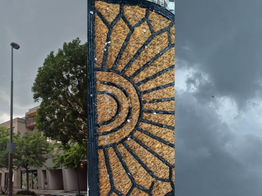FOTO in VIDEO: V Pomurju že padala toča, vremenoslovci opozarjajo na nove nevihte