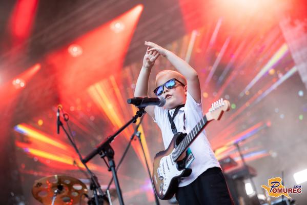 FOTO in VIDEO: Dorian Peterka ter Timi, Jaša in Saša Slavic navdušili festivalsko občinstvo