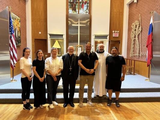 FOTO: Soboški župan po obisku Bethlehema še med Slovenci v New Yorku