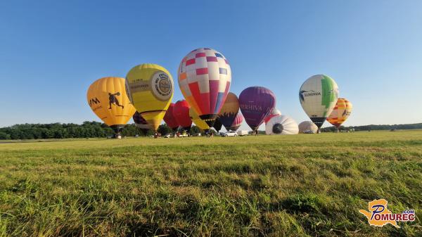 FOTO in VIDEO: Baloni poleteli nad Pomurje