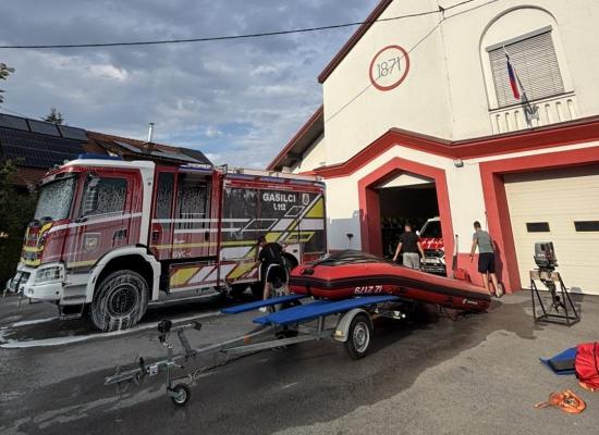 Po intervencijah poskrbeli za temeljito čiščenje in pripravo opreme