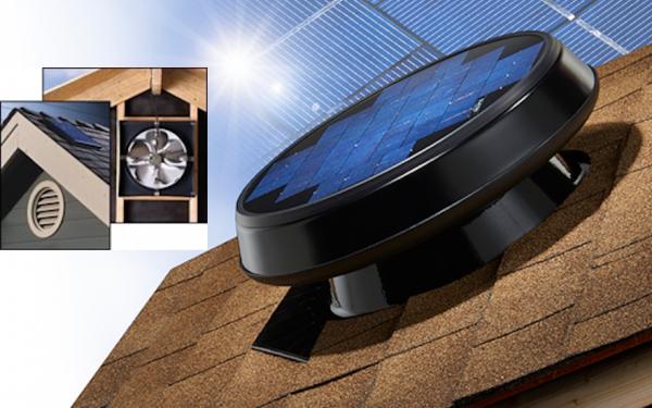 Premagajte poletno vročino s solarnimi ventilatorji