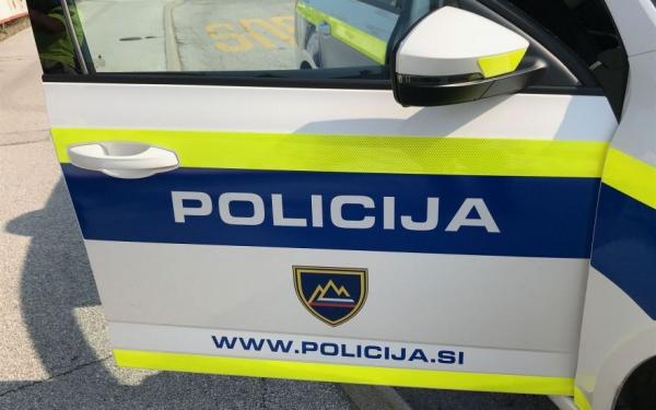Moški in ženska razgrajala ter pristala za zapahi