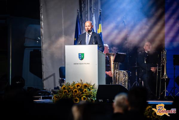 FOTO: Velika Polana je ob državnem prazniku gostila osrednjo regijsko proslavo