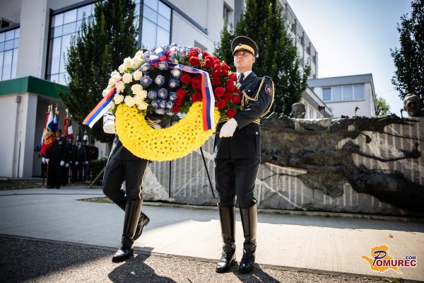 FOTO in VIDEO: V Murski Soboti počastili spomin na priključitev Prekmurja in deset let delovanja društva General Maister