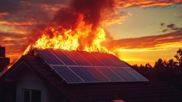 Požar na sončni elektrarni, zalezovanje in poškodovan mladoletni kolesar