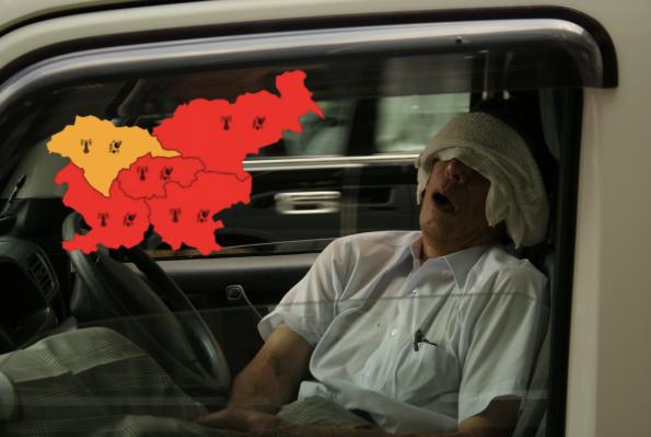 Peklenska vročina se stopnjuje: Termometri pokazali čez 40 stopinj