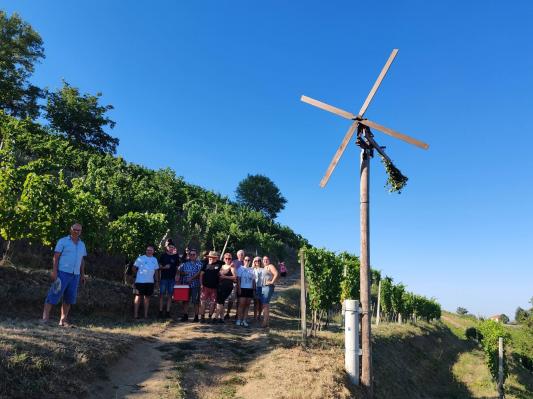 FOTO: Skok na Jeruzalem privabil ljubitelje vina in prleških dobrot