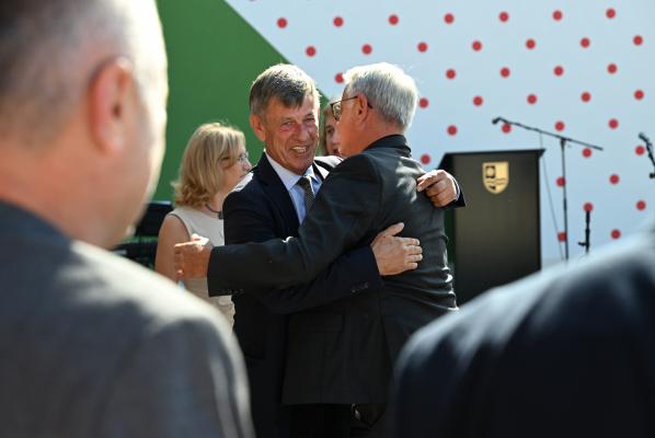 FOTO in VIDEO: Na Cankovi slovesno odprli novo športno dvorano