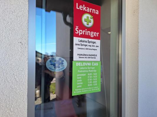 Načrtujete obisk lekarne? Preverite spremenjen delovni čas