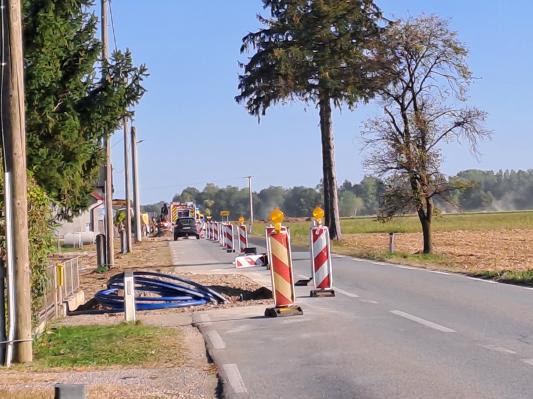V Bakovcih prometna nesreča, eno osebo odpeljali v bolnišnico