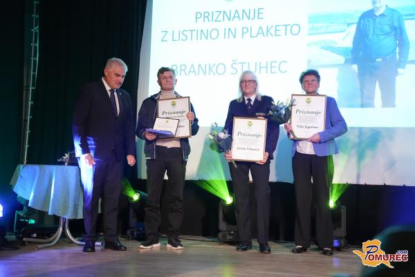 FOTO in VIDEO: V Križevcih podelili priznanja: to so letošnji nagrajenci