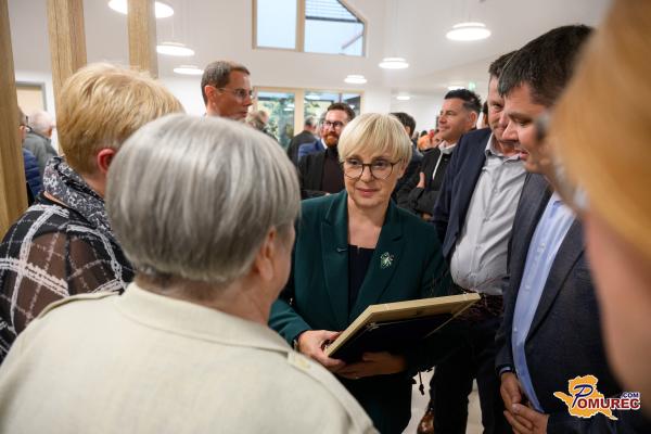 FOTO in VIDEO: Na Kobilju zaključili največjo investicijo v zgodovini občine, otvoritve se je udeležila tudi predsednica države