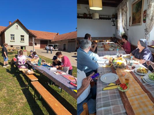 FOTO: Slepota jih ni ustavila, na Goričkem so ustvarile osupljiva umetniška dela