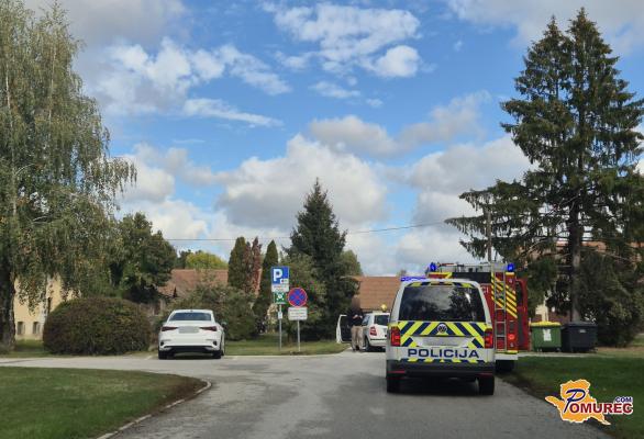 FOTO: V Rakičanu prišlo do nesreče, na kraju policisti in gasilci