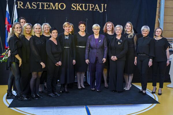 FOTO: Že 140 let skrbijo za najmlajše, pomembnega jubileja se je udeležila tudi predsednica države