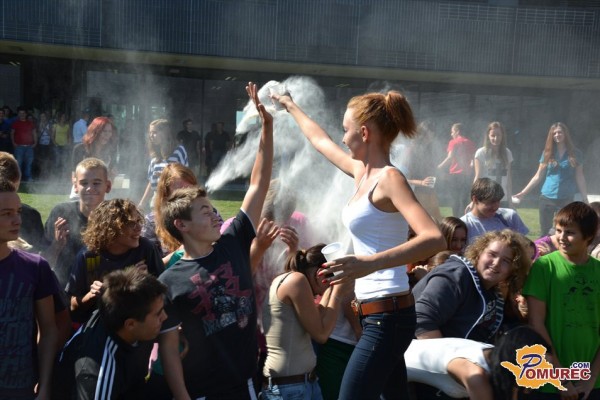 FOTO: Krst fazanov na Ekonomski šoli v Murski Soboti