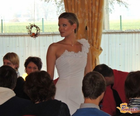 FOTO: Modna revija na poročnem sejmu v Termah Banovci