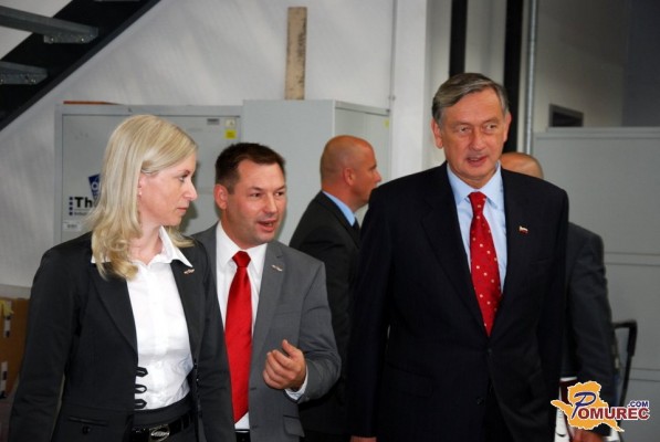 FOTO: Predsednik Türk v Odrancih na obisku Carthaga