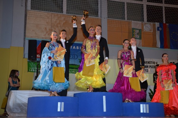 Plesni par Bencak in Kleindienst priplesal naslov državnih prvakov v standardnih plesih