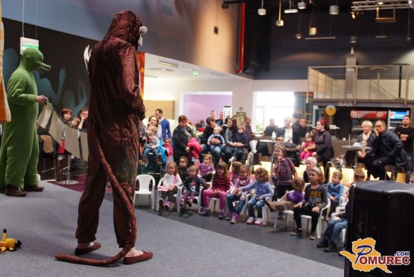 FOTO: V BTC City potekala otroška  gledališka predstava