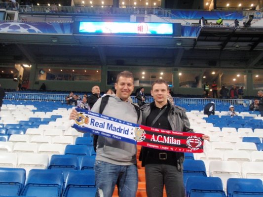 Foto: Prekmurci obiskali nogometno tekmo Real Madrida