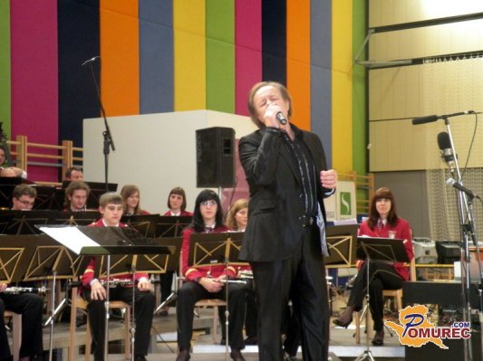 Foto: Koncert Prekmurske godbe Bakovci in Alfija Nipiča