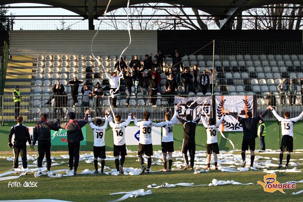 FOTO in VIDEO: Mura 05 premagala Dravo ter si zagotovila še pet domačih tekem 