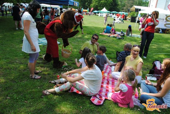 FOTO: Polne košare in obilo zabave na družinskem pikniku v soboškem parku